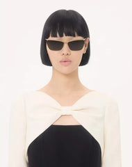 Crepe Couture Midi Dress
