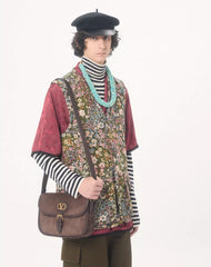 Valentino Viscose Bowling Shirt With Cherryfic Jacquard Pattern