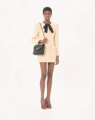 Wool Crepe Caban