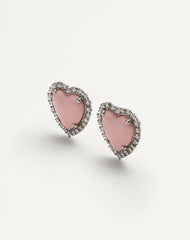 Coeur Hyperbole Earrings In Metal, Resin And SwarovskiÂ® Crystals