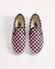 Valentino Garavani And Vans Fabric Slip-On Trainer With VLogo Checkerboard Print