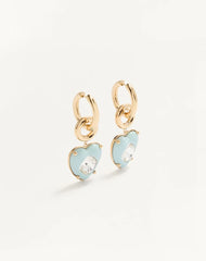 Coeur Hyperbole Earrings In Metal, Resin And SwarovskiÂ® Crystals