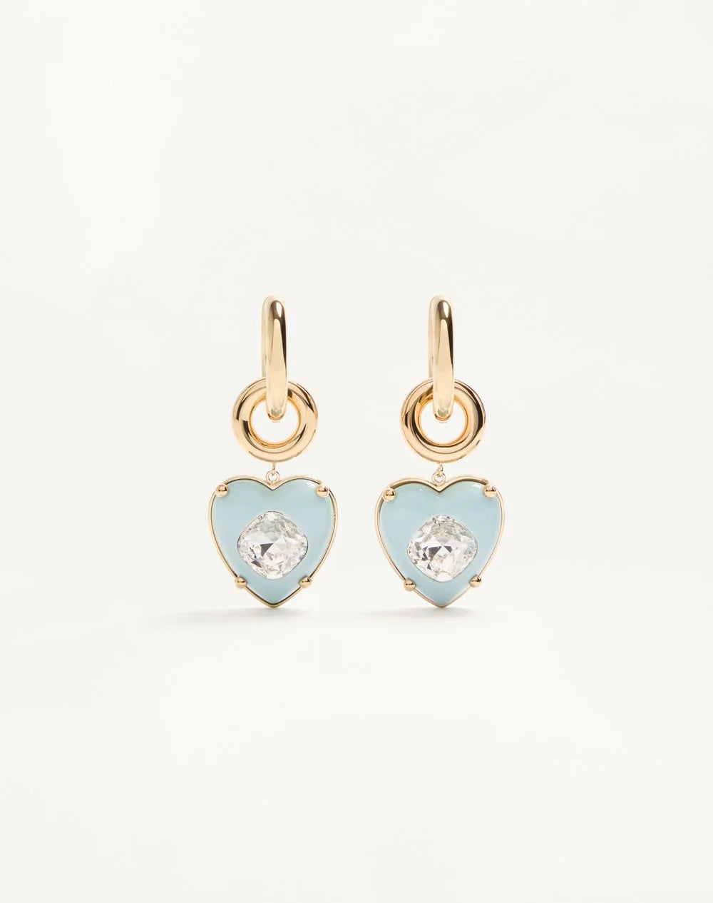 Coeur Hyperbole Earrings In Metal, Resin And SwarovskiÂ® Crystals