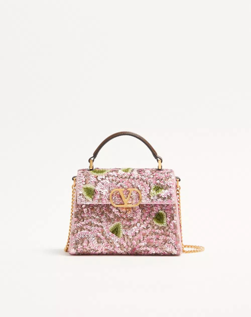 Valentino Garavani Mini Vsling Embroidered Handbag