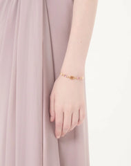 Ovalette Bracelet In Metal, Pearls And SwarovskiÂ® Crystals