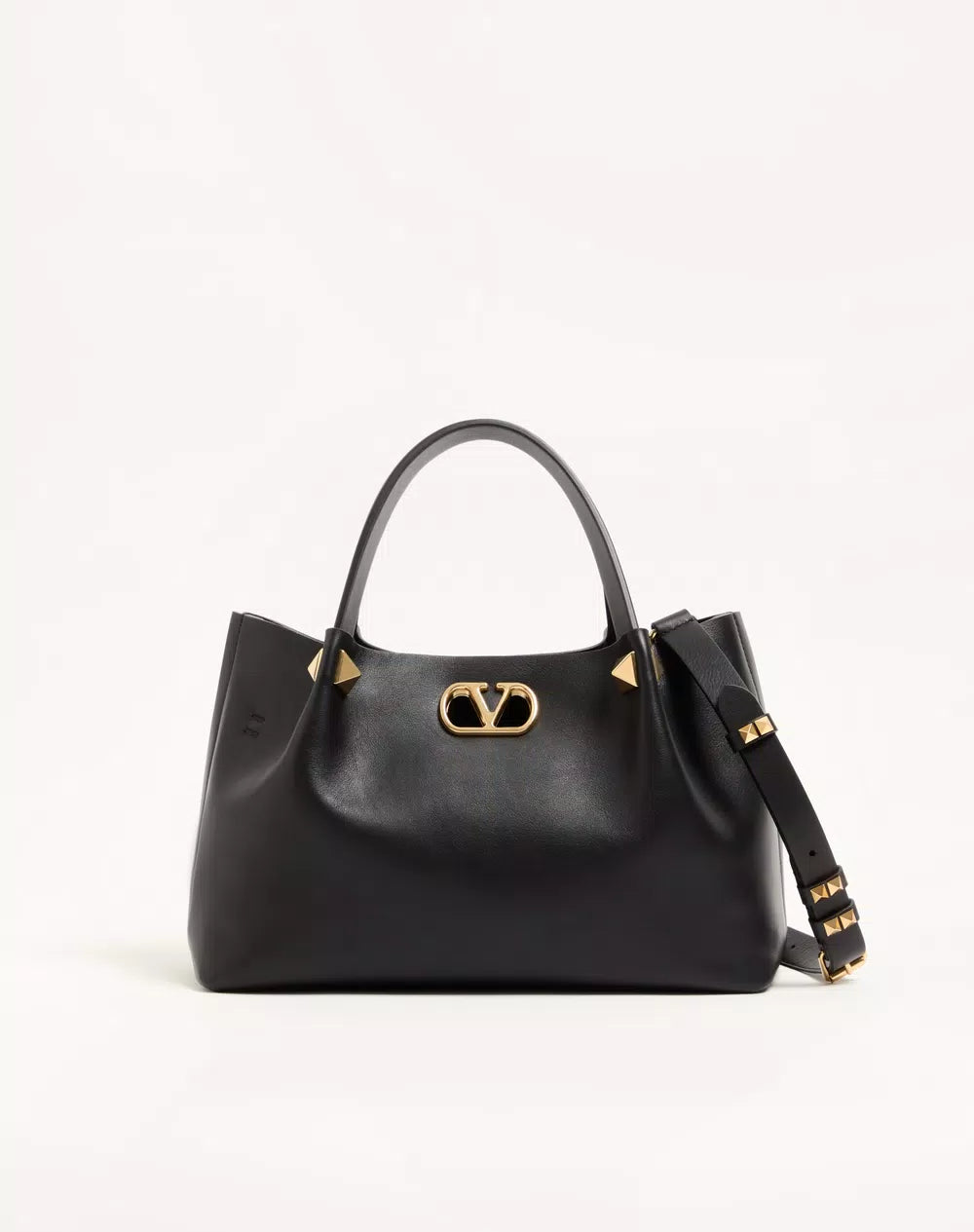 Valentino Garavani Small Soft Leather Shopping Bag