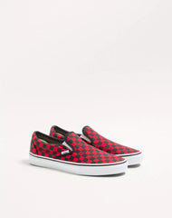 Valentino Garavani And Vans Fabric Slip-On Trainer With VLogo Checkerboard Print