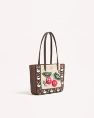Valentino Garavani NellcÃ´te Mini Embroidered Shopping Bag