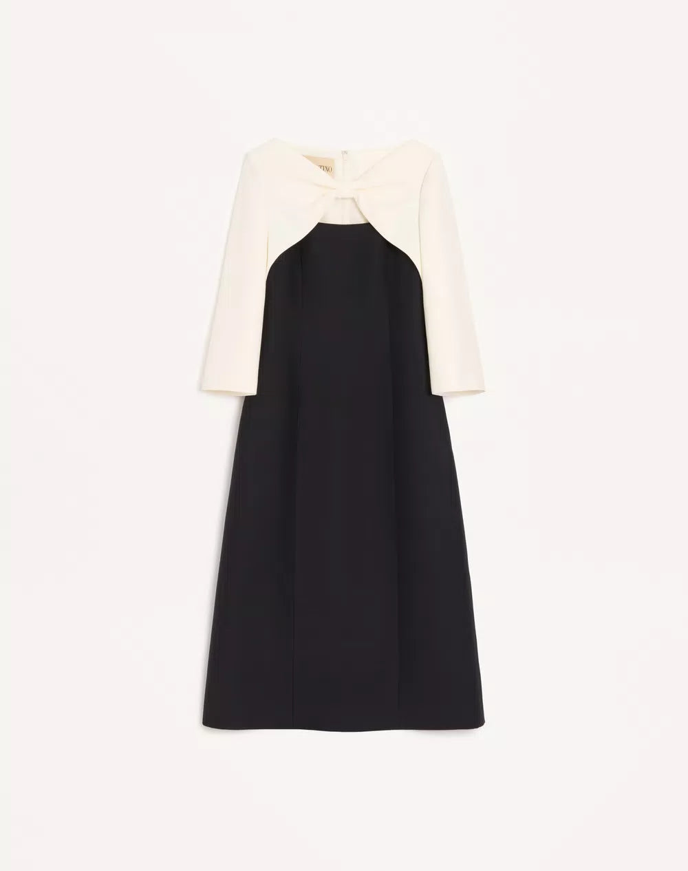 Crepe Couture Midi Dress