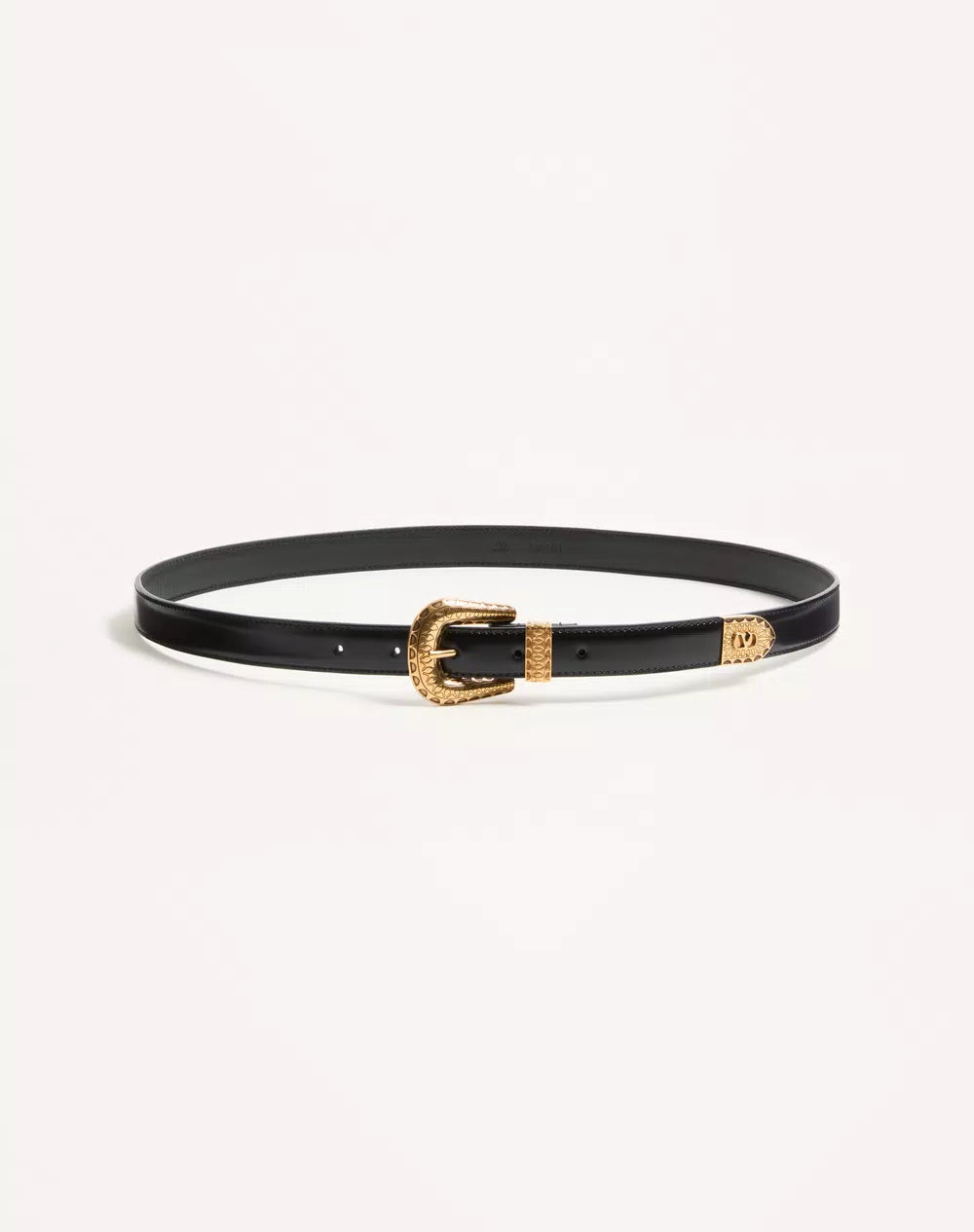 VLogo Signature Brushed Calfskin Belt 20 Mm