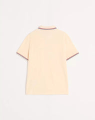 Cotton PiquÃ© Polo Shirt With VLogo Patch