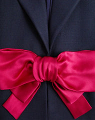 Viscose Jacket With Bow