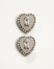 Coeur Hyperbole Earrings In Metal, Resin And SwarovskiÂ® Crystals