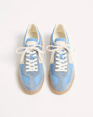 Upvillage Low Top Trainer In Crust Leather And Nylon