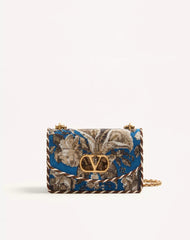 Valentino Garavani Vain Embroidered Shoulder Bag