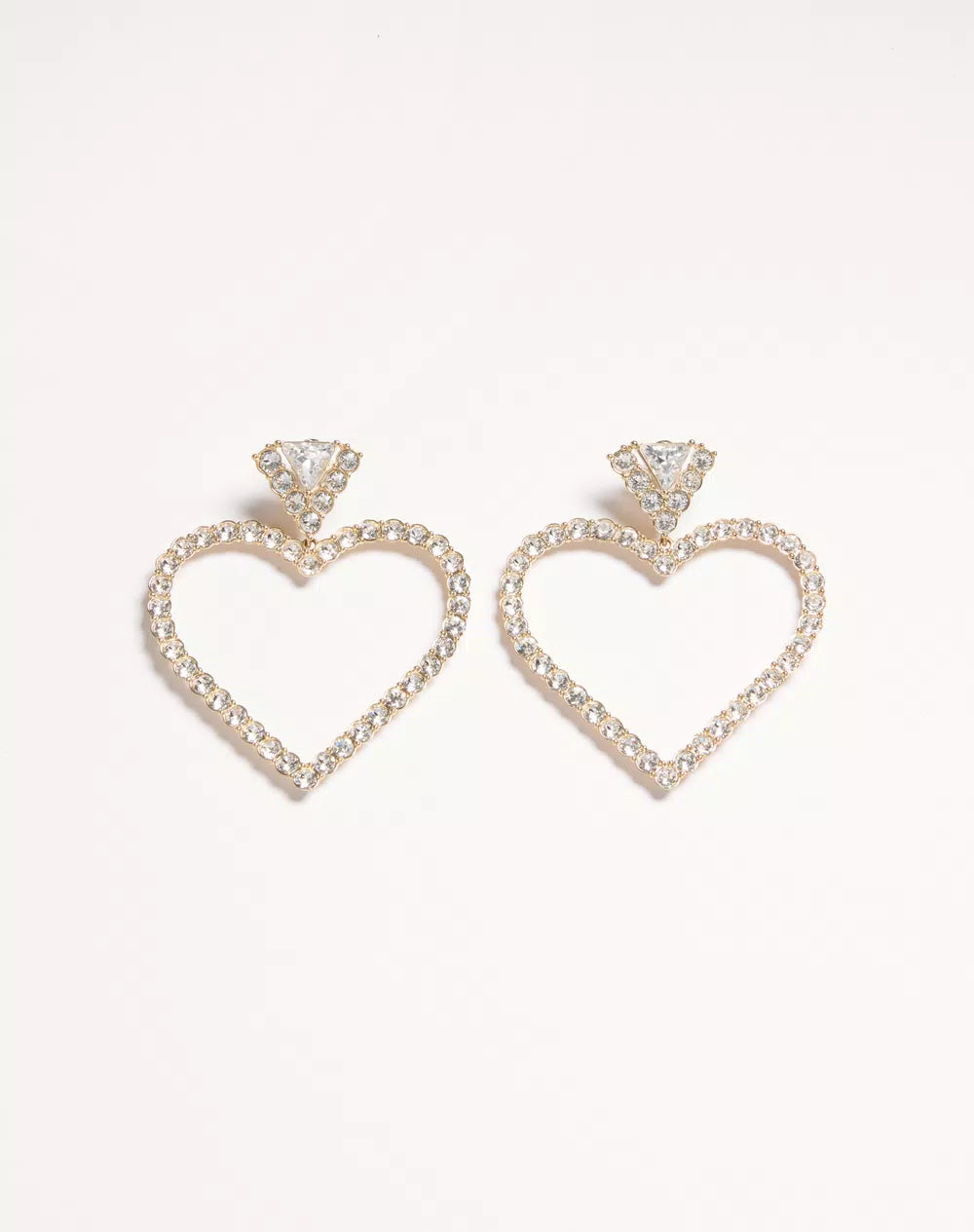 Coeur Royal Earrings In Metal And SwarovskiÂ® Crystals