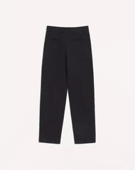 Valentino Trousers In Cotton Gabardine With VLogo Embroidery