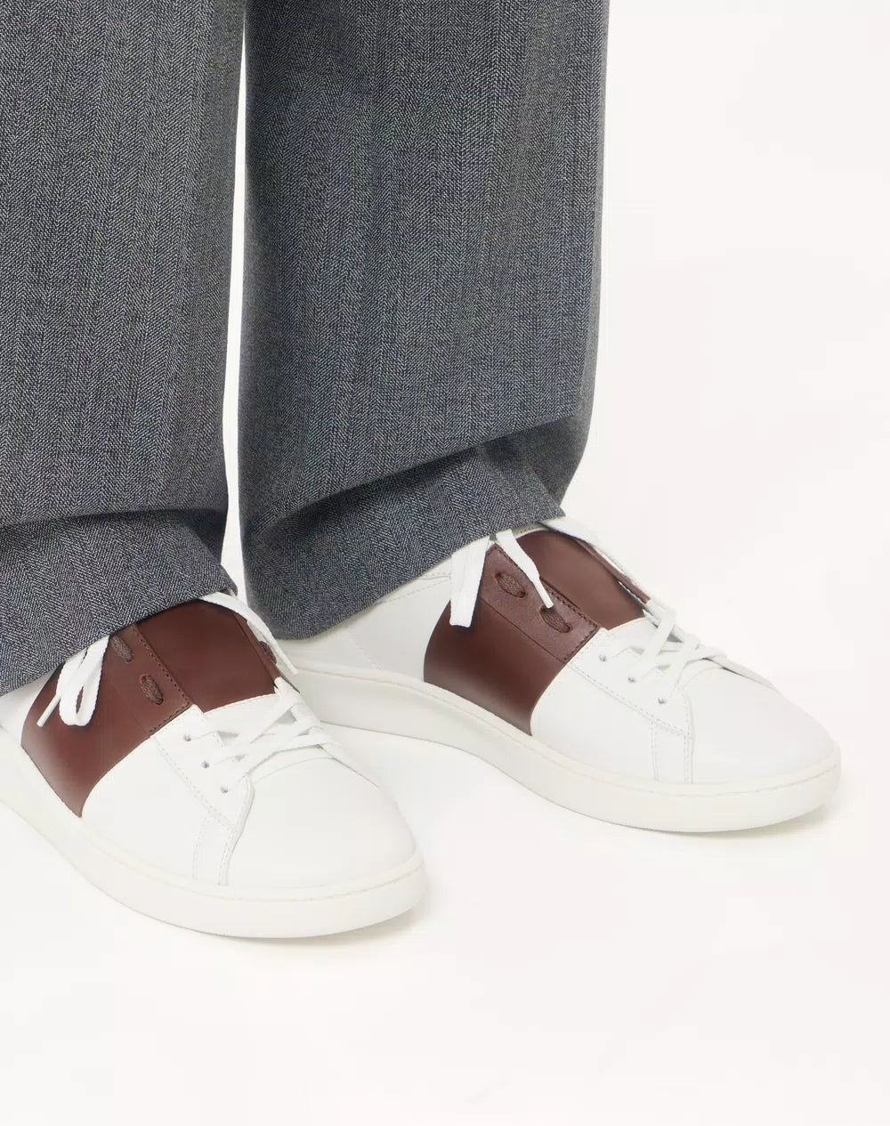 Open Royco Trainer In Nappa Calfskin