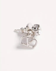 Vlogo Signature Earrings In Metal And SwarovskiÂ® Crystals