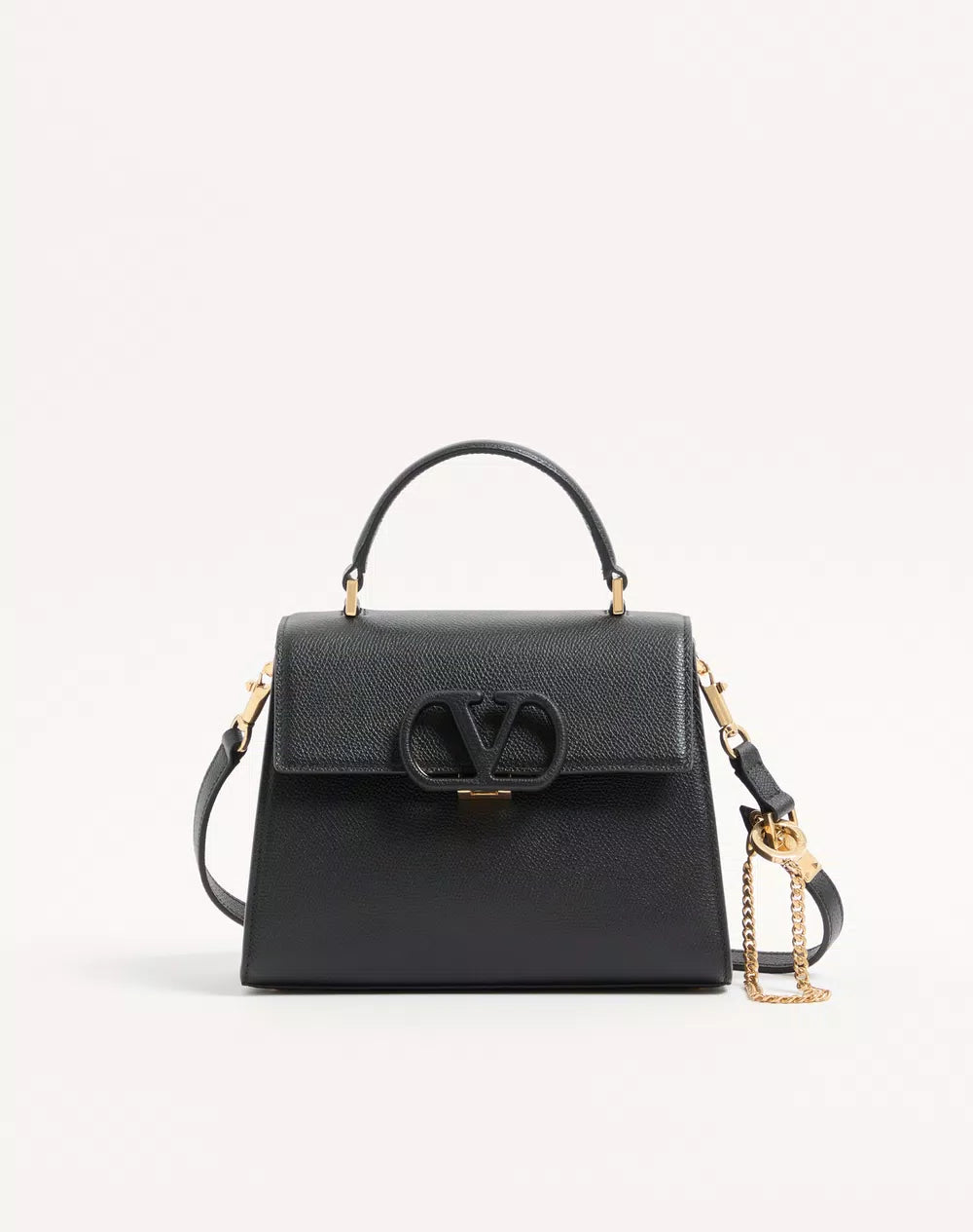 Valentino Garavani Vsling Small Handbag In Grainy Calfskin
