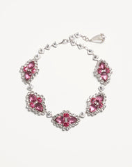Pas Plus Necklace In Metal, Resin, Enamel And Crystals