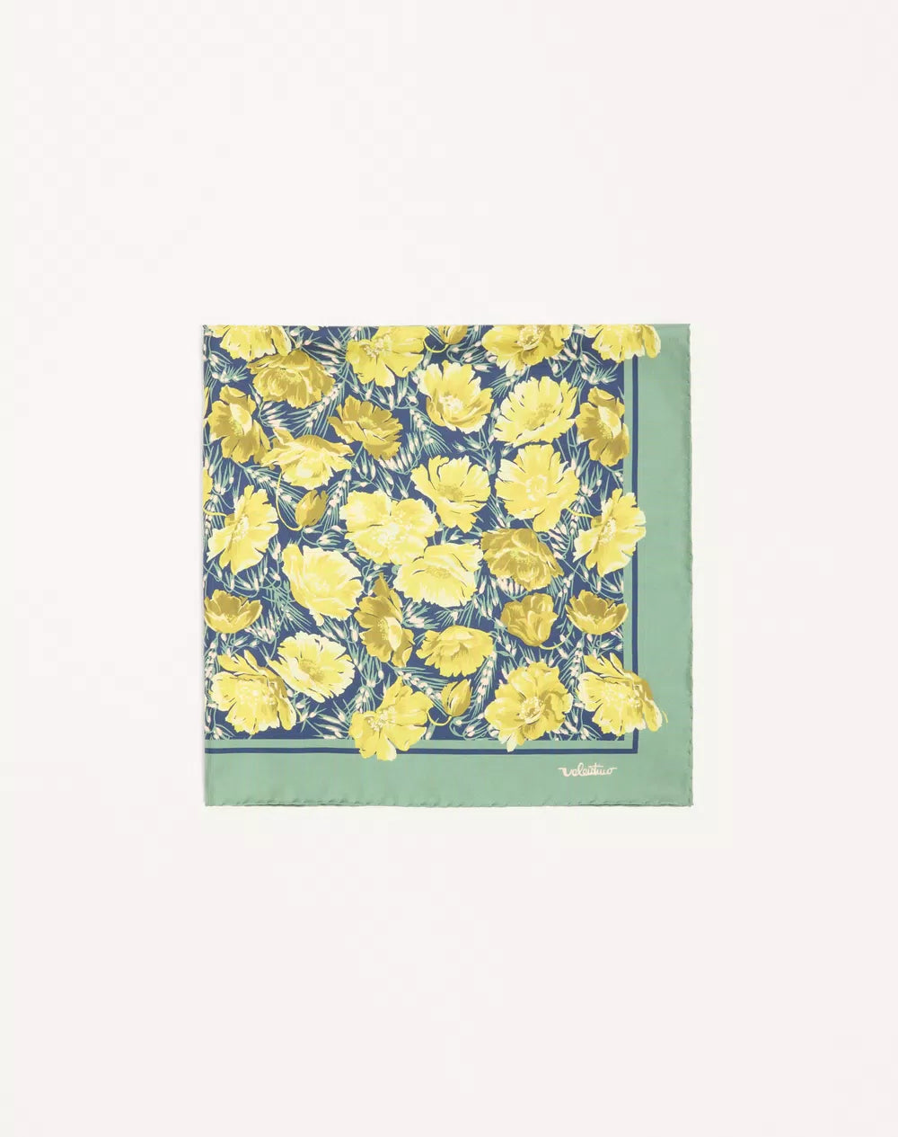 AprÃ¨s L'Hiver Poppies Silk Scarf