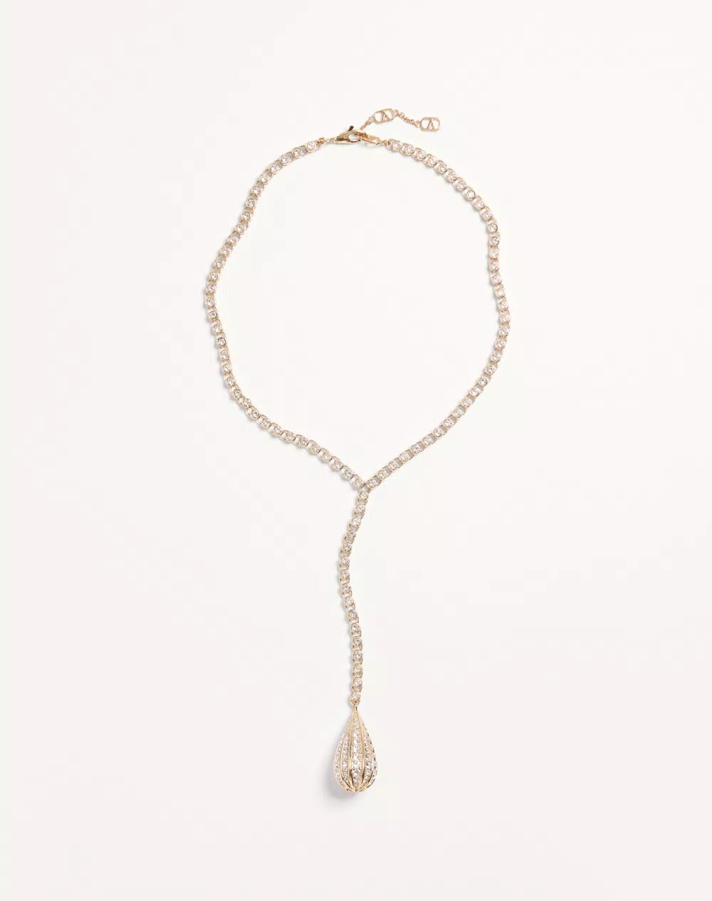 Poetique Des Gouttes Necklace In Metal And SwarovskiÂ® Crystals