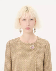 Short Canestrello Lurex Tweed Dress