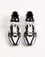 Demivee Trainer In Mesh Fabric With Suede Inserts