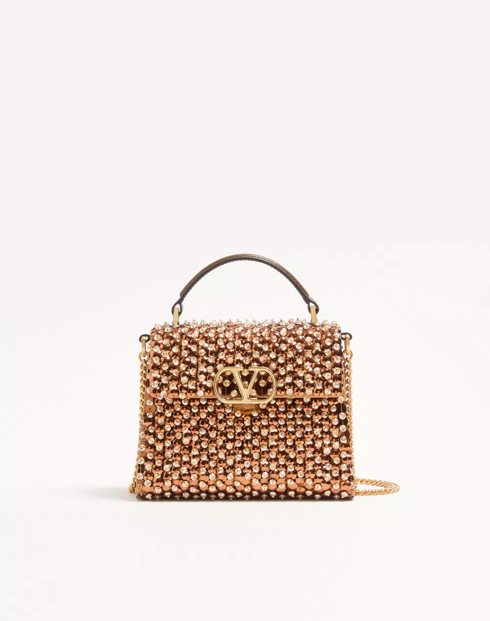Valentino Garavani Vsling Embroidered Mini Handbag