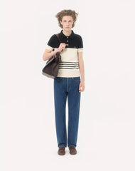 Valentino Wool Polo Shirt With VLogo