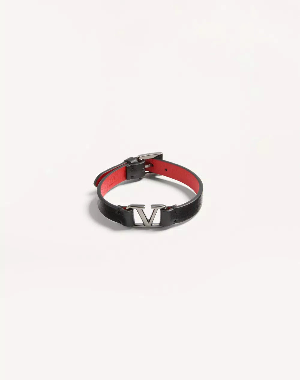 Vlogo Signature Leather Bracelet
