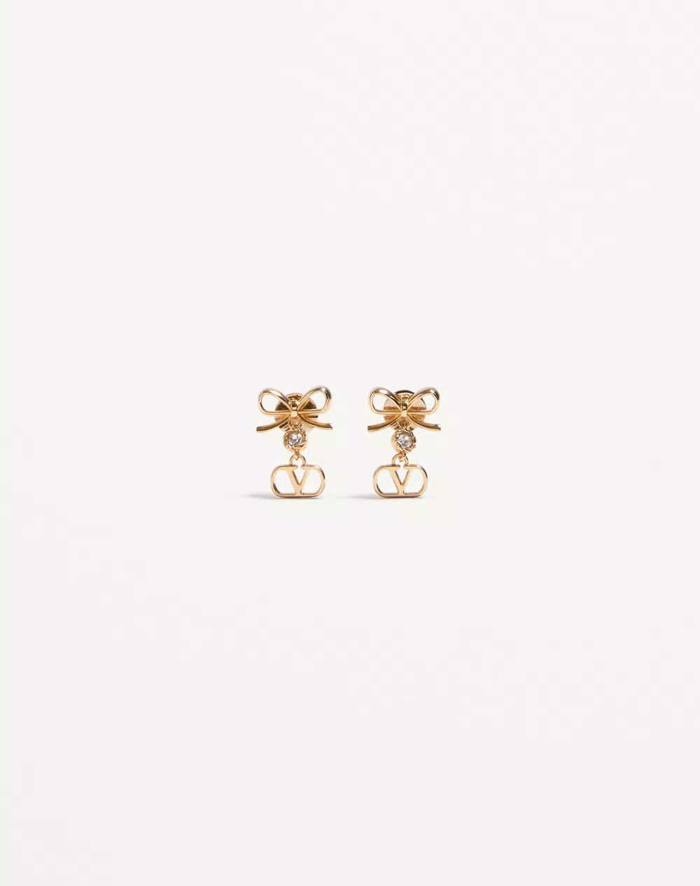 Vlogo Signature Earrings In Metal And SwarovskiÂ® Crystals