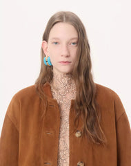 Suede Caban