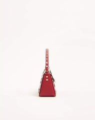Valentino Garavani Rockstud Small Crossbody Bag In Pony-Effect Calfskin