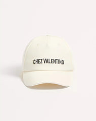 Chez Valentino Cotton Baseball Cap