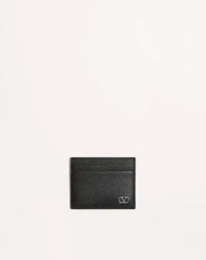 Valentino Garavani VLogo Signature Cardholder In Grainy Calfskin