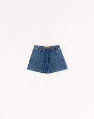 Denim Chambray Shorts