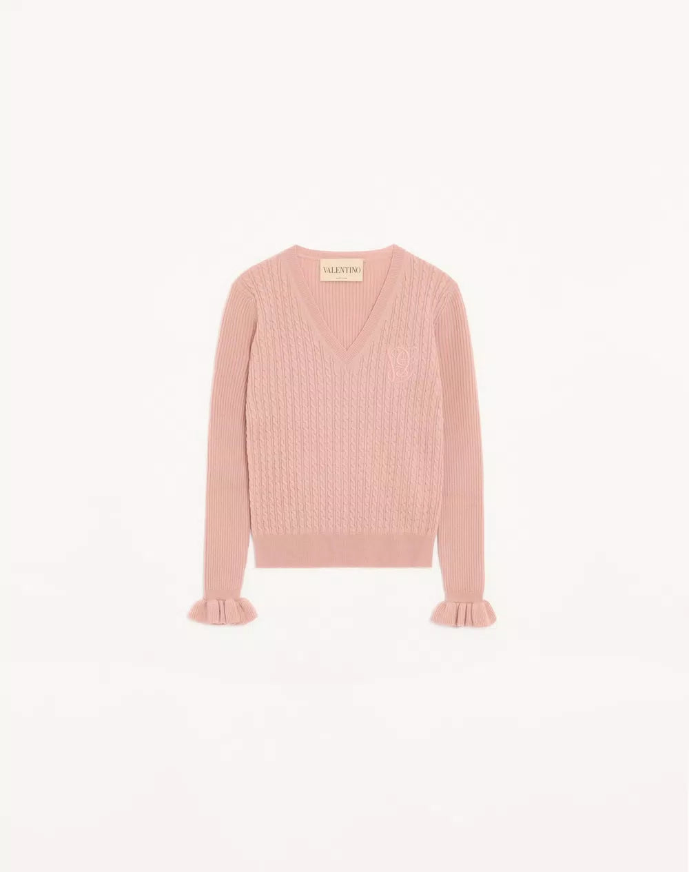 EMBROIDERED CASHMERE SWEATER