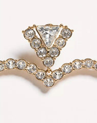 Coeur Royal Earrings In Metal And SwarovskiÂ® Crystals