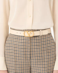 VLogo Signature Reversible Shiny Calfskin Belt - 30Mm / 1.2 In.