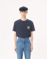 Cotton T-Shirt With Vg Patch