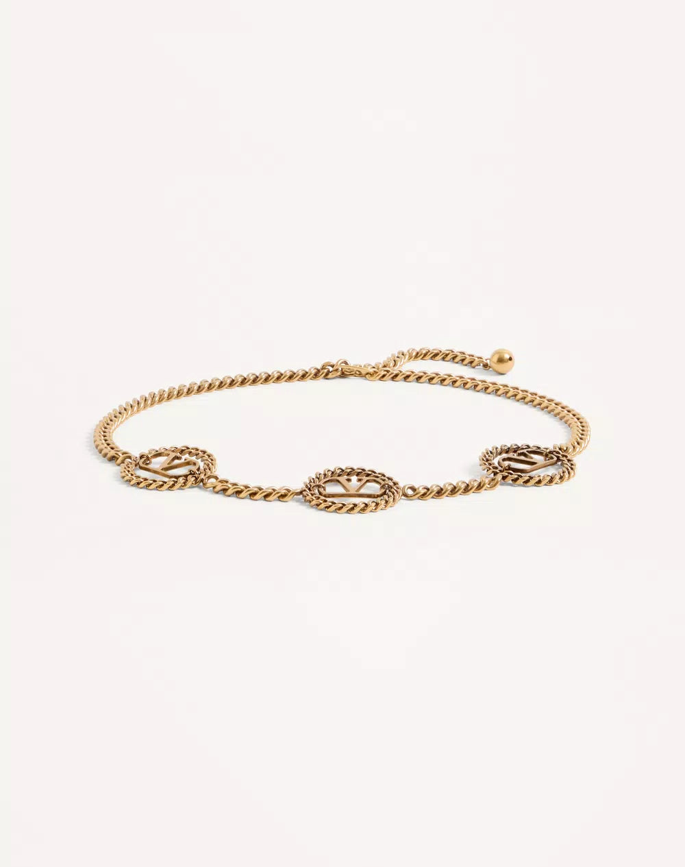 VLogo Signature Chain Belt