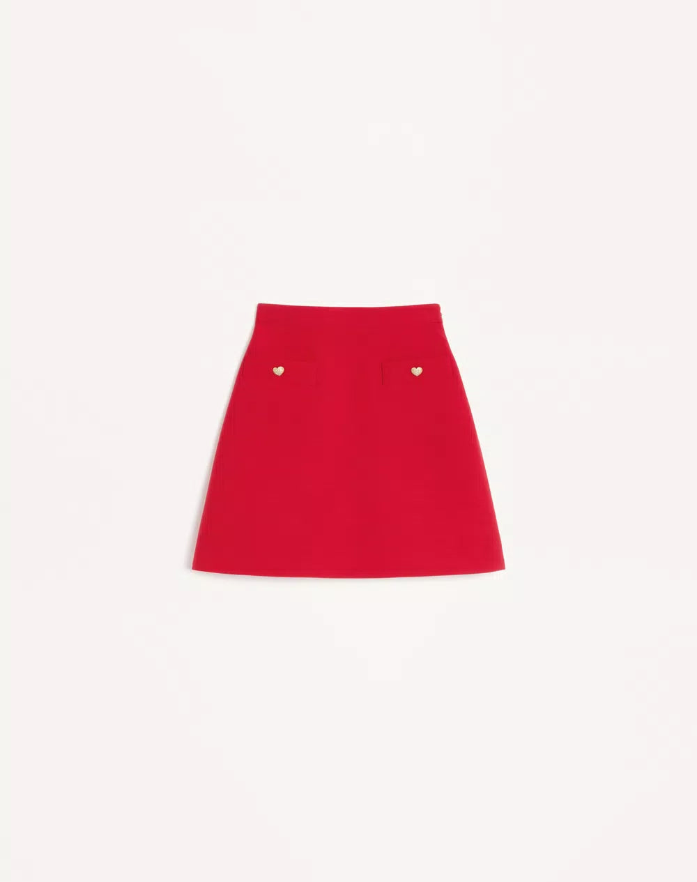 Crepe Couture Short Skirt