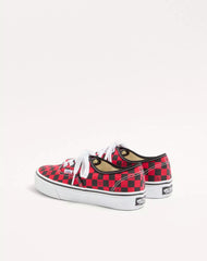 Valentino Garavani And Vans Low-Top Trainer In Fabric With VLogo Checkerboard Print