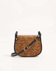 Valentino Garavani FlÃ¢neuse Small Shoulder Bag in Pony-Effect Calfskin with Animalier Print