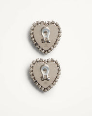 Coeur Hyperbole Earrings In Metal, Resin And SwarovskiÂ® Crystals