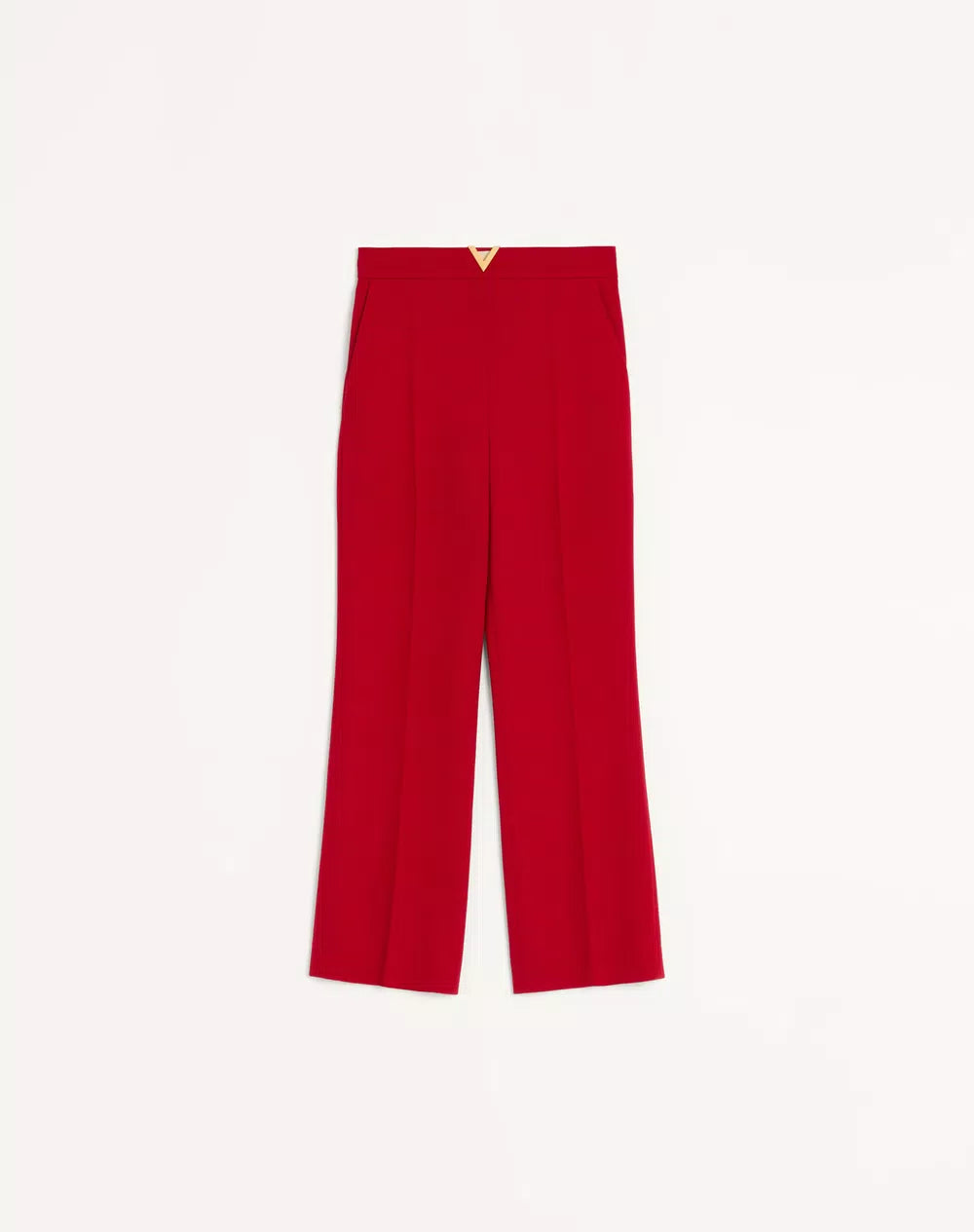 Wool Crepe Trousers