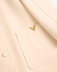 Wool Drap Peacoat