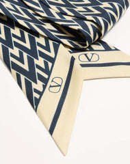 Toute La V Silk Bandeau Scarf